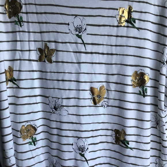 Apt.9 Stripes T Shirt Size XL - Picture 5 of 5